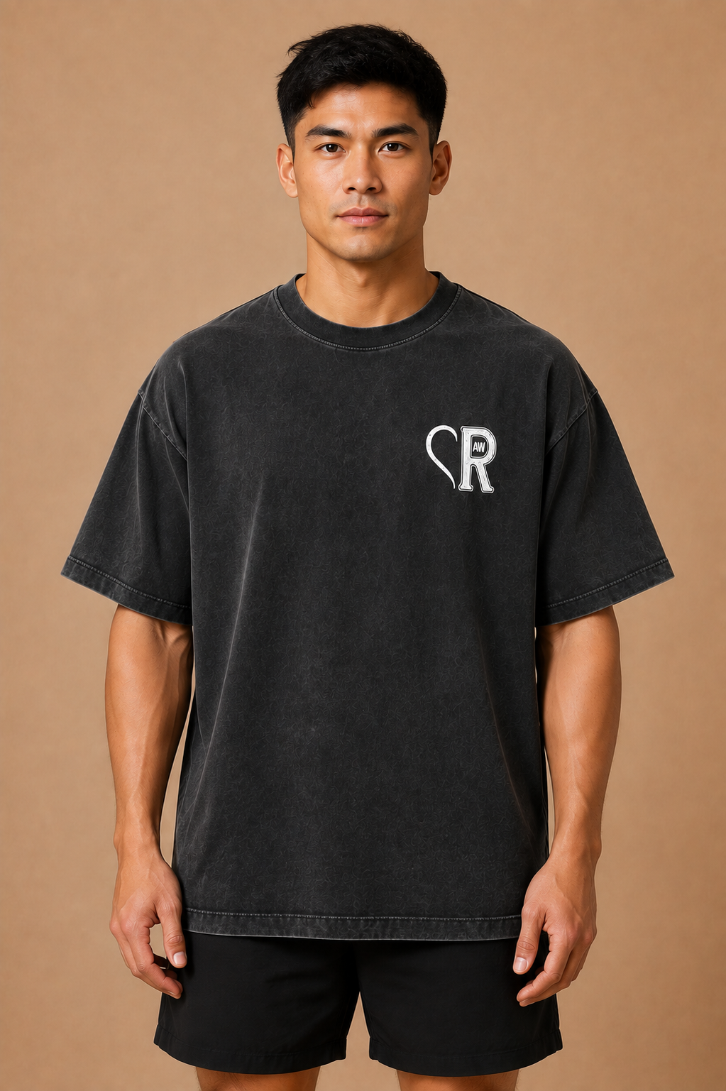 RAW LOVE SIGNATURE TEE ( BLACK )